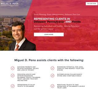 Miguel D. Pena Law
