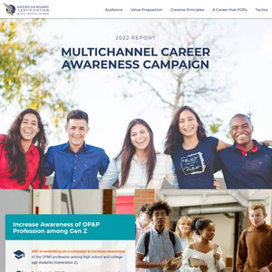 Research Wins Board Approval with Webpage